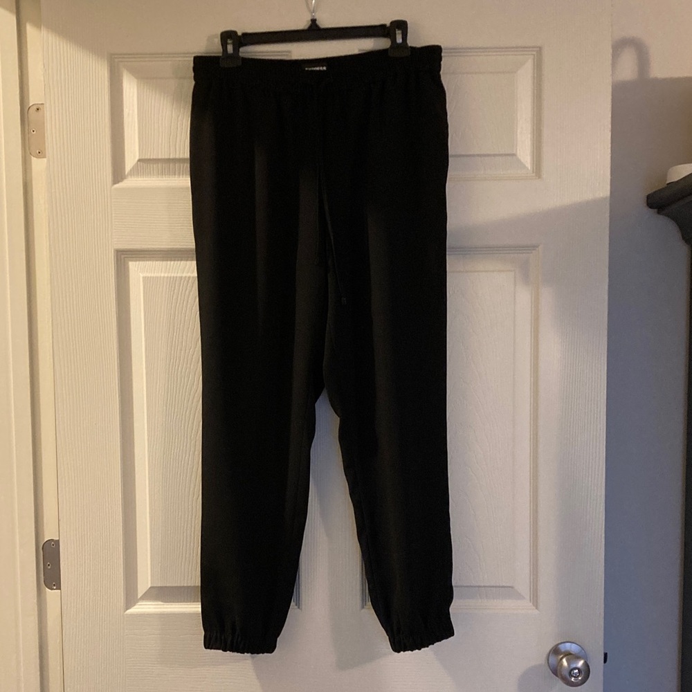 Express Black Medium Ankle Pant
